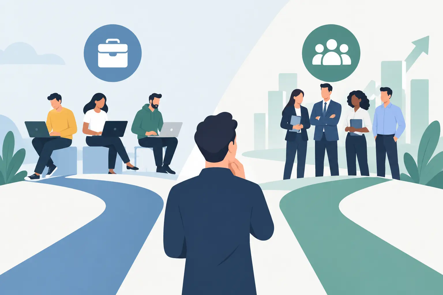 Contract Versus Permanent Hiring for Growth