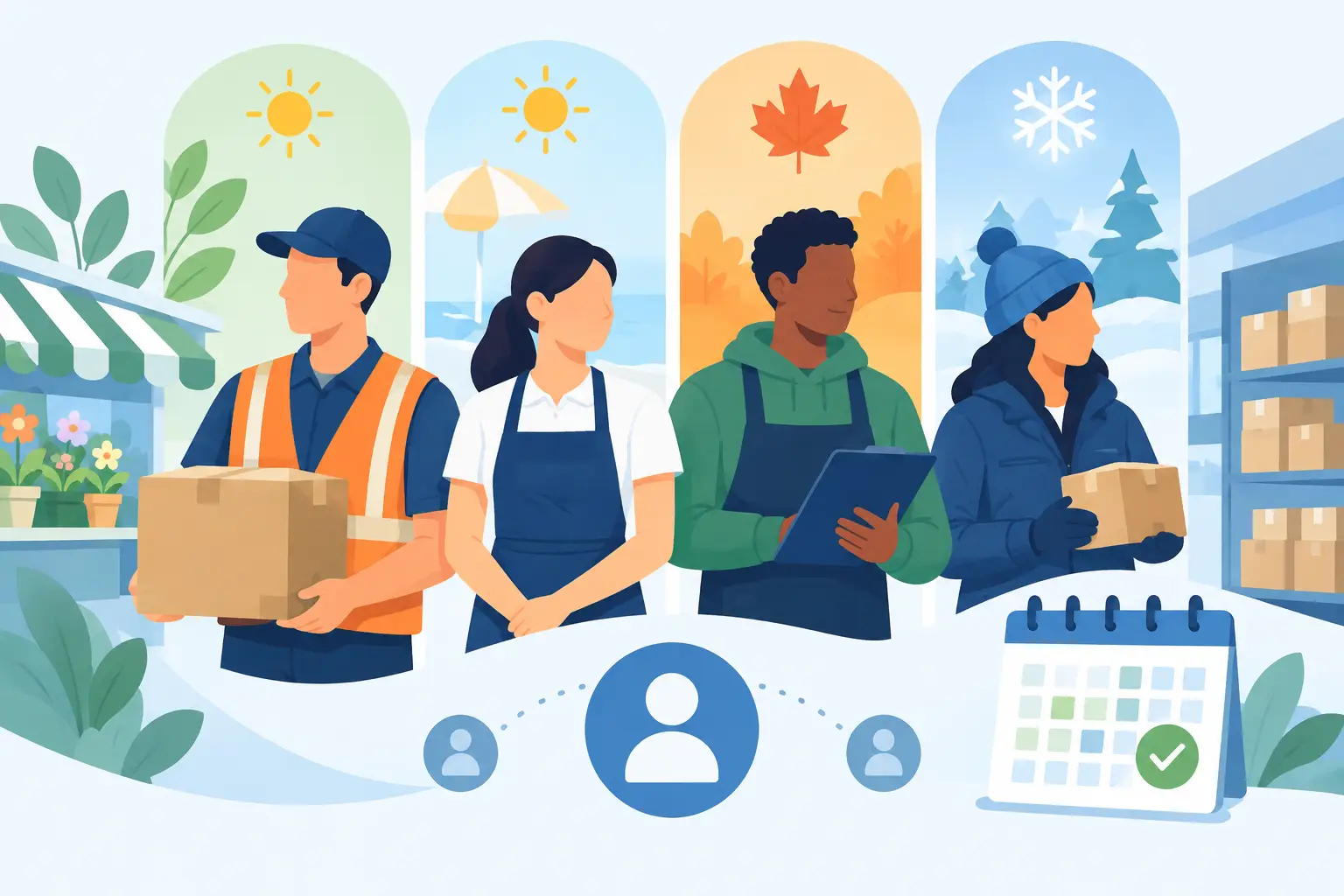 Temporary Staffing for Seasonal Demand That Works